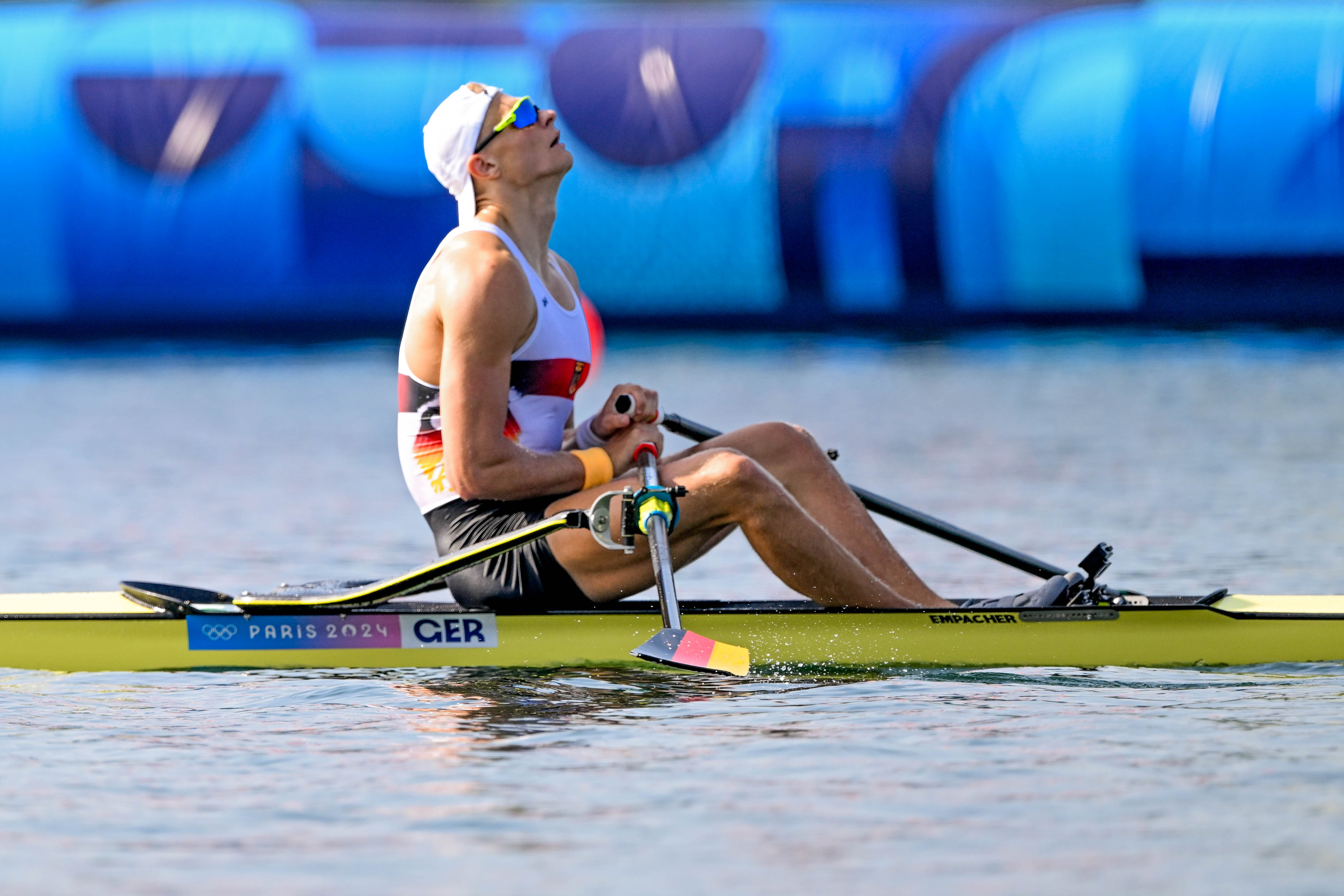 Olli Zeidler hat das olympische Finale im Männer-Einer erreicht. Foto: J. Kowacic